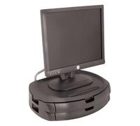 Supporto per monitor LCD Kantek 18"""" X 12,5"" X 5"""" Nero Supporta 35 libbre