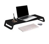 Supporto Per Monitor - Legno 54x20x7.5cm Con 4 Porte USB | Ripiano Alzatavolo Pèr PC In Legnø con Spazio Tastiera, Casa, Ufficio - Supporto Pe Monitoř Da Tavolo | Scuola, St р udio