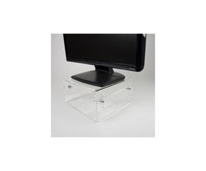 Supporto per monitor - Newstar - NSMONITOR40 - Trasparente - 25 kg - Capacità massima 25 kg