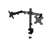 SUPPORTO PER MONITOR NILOX Doppio NXDMA01B, Universale VESA, Acciaio