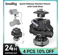 Supporto per Monitor per fotocamera a sgancio rapido SmallRig con scarpa fredda, supporto girevole 360 ° e inclinazione 170 ° regolabile, supporto per HawkLock Drop-in