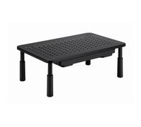 Supporto per monitor regolabile Gembird con cassetto rettangolare