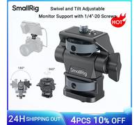 Supporto per monitor regolabile girevole e inclinabile SmallRig con viti da 1/4"-20, morsetto per fotocamera DSLR per Ninja V per monitor V+ -4886