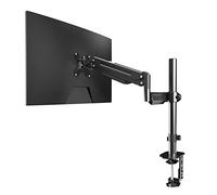 Supporto per monitor singolo Premium Supporto da scrivania con braccio per computer singolo per display LCD fino a 27" Capacità di peso 6 kg MD8001