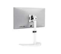 Supporto per monitor singolo WALI, supporto da scrivania indipendente con fori di montaggio da 75 a 100, supporto completamente regolabile, adatt