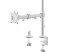 Supporto per monitor Smart - ONE FOR ALL - Vesa 100 - Braccio semplice - 13 e 32'' - 8kgs max - Altezza regolabile - Bianco
