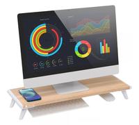 Techly Supporto per monitor 368352 – Universale ed ergonomico – Beige