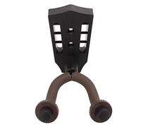 Supporto per Montaggio a Parete per Chitarra, Gancio per Collo di Violino Avvolgente in Gomma Antiscivolo Buona Protezione Multifunzionale con Base di Montaggio per Strumenti a Corda