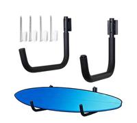 Supporto per montaggio a parete per kayak, 1 paio di supporti ad alta resilienza, , robusto come supporto da parete, per interni, appartamenti, studenti, tavole da surf, canoe