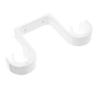 Supporto per montaggio del soffitto a bordo tende porta a doppia asta di