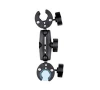 Supporto per montaggio fisso su manubrio Dualheads Crab Clamp per moto