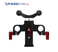 Supporto per montaggio su guida universale regolabile Freewell da 15 mm compatibile con Eiger Matte Box