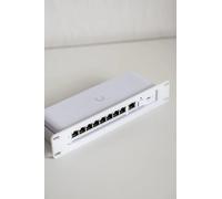 Supporto per montaggio su rack 1U per UniFi Flex 2.5G USW-Flex-2.5G-8 & USW-Flex-2.5G-8-PoE (196W) - 10" & 19" (arancione, 10" per USW-Flex-2.5G-8)