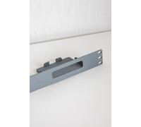 Supporto per montaggio su rack 1U per UniFi Flex Mini/Flex Mini 2.5G - 10" e 19" compatibile (grigio, 10" per Flex Mini)