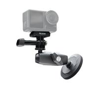Supporto per montaggio su veicolo TELESIN, supporto per fotocamera con testa a sfera, adattatore per montaggio in lega, supporto per fotocamera