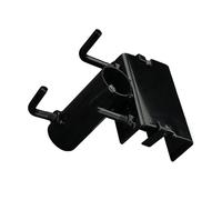 Supporto per morsetto per ombrello - Clip per ringhiera per balcone con montaggio hardware resistente | Attacco per panca per sedia da ombrellone - Fissaggio a vite regolabile Supporto per sedile da s