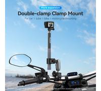 -supporto per moto/bici con fissaggio rotante a 360 e doppia sfera