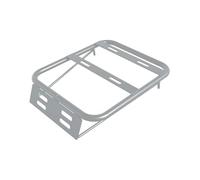 Supporto Per Moto Rack Robusto Schienale Ferro Scatola Portaoggetti Estensione Con Vite Portapacchi Bici Elettrica Posteriore Per Moto Generico Bagagli(WHITE)