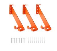 Supporto per motosega da parete 3 in 1, con ganci per motoseghe e accessori, progettato per appendere gli attrezzi in modo sicuro e facile (3 pezzi)