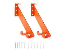 Supporto per motosega da parete 3 in 1, con ganci per motoseghe e accessori, progettato per appendere gli attrezzi in modo sicuro e facile (2 pezzi)