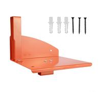 Supporto per motosega di livello industriale per installazione a parete per massimizzare lo spazio sul pavimento e l'accessibilità degli utensili (arancione)