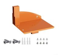 Supporto per motosega in metallo con vestibilità regolabile e organizzazione degli attrezzi integrata per una conservazione ottimale del garage