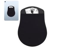 Supporto Per Mouse Per Laptop | Borsa Per Mouse Autoadesiva Riutilizzabile A Forma Di Topo | Porta Elastico | Per Lavorare Senza Fili, Senza Residui Di Adesivo, Compatibile Con Tablet O Laptop