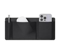 Supporto per mouse per laptop, cavo autoadesivo, supporto per mouse per laptop, custodia con 3 tasche per accessori elettronici, gestione funzionale degli accessori per studenti che pendolano a scuola