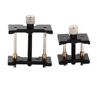 Supporto per movimento dell'orologio Strumento di riparazione dell'orologio in plastica durevole per orologiaio Creazione di gioielli Hobby Craft 2 pezzi Set 37x37mm 26x26mm