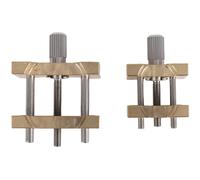 Supporto per movimento orologio in ottone, base fissa, multifunzione, 2 pezzi