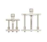 Supporto per movimento per orologio, supporto professionale per movimento orologio, supporto per movimento orologio, strumento di riparazione versatile in metallo, strumento di supporto per cassa