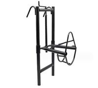 Supporto per mungitura di capre, supporto regolabile in alluminio per rifilatura bestiame, supporto portatile facile da tosare per pecore e capre, ideale per tagliare e governare