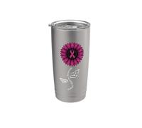 Supporto per nastro di sensibilizzazione al mieloma multiplo, girasole, bordeaux Bicchiere termico in acciaio inox doppia parete