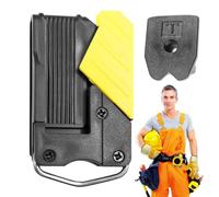 Supporto per nastro metrico - Supporto per strumenti di fissaggio a cintura | Organizzatore di attrezzature con gancio per falegnameria Costruzione esterna casa