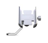 Supporto per navigatore GPS Per Forza 125 250 300 350 750 Moto Supporto Telefono Mobile Navigatore GPS Specchietto Retrovisore Staffa Manubrio(Sliver1)