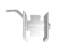 Supporto Per Navigatore GPS Per Moto Per Suzuki V-Strom 1050 2024 Per Specchietto Retrovisore Con Parti In Alluminio CNC GPS Staffa Navigazione(Argento 2)