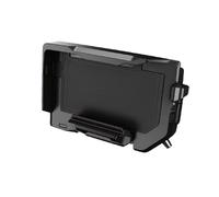 Supporto Per Navigatore Per Cellulare Con Ricarica Wireless R 1250 GS R1250 GS Per Moto R1200GS Per ADV Per BMW R1250GS Supporto Navigazione(Wireless- Black Line)