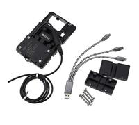 Supporto per navigatore per moto Supporto per telefono cellulare ricaricabile Supporto per telefono cellulare per motocicletta per Versys 650 KLE650 2015-2019(2)