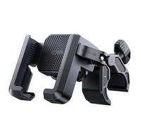 Supporto Per Navigazione Motociclistica Per Telefoni Da 4,7"-7" | Supporto per telefono per moto con vista a 360° Staffa GPS universale antiurto per telefono per bici