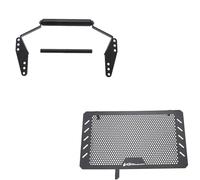 Supporto Per Navigazione Per Motocicletta Per Suzuki DL 1000 V-Strom Vstrom 2017-2019 Supporto Per Griglia Radiatore Protezione Supporto espansione barra trasversale(Nero 4)