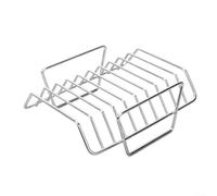 Supporto per nervature in acciaio inossidabile 304 che supporta anche la cottura e il flusso di fumo efficiente sulle griglie del cortile