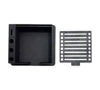 Supporto per note adesive per appunti, con portapenne, per scrivania, vassoio da scrivania