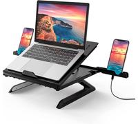 LOGILINK AA0133 - Supporto per laptop, da 11'' a 15,6'', pieghevole