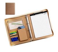 Supporto per notepad in pelle - PU 26,5 x 34,5 cm | Organizer per documenti A4 | Professionale Resume Legal Pad For Men Women For Office Meeting