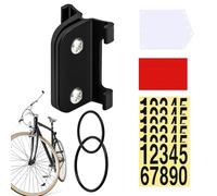 Supporto per numero di bicicletta - Supporto da competizione per biciclette, Mountain Road City, per carte da bicicletta, clip di fissaggio stabile, organizer per dischi da corsa, affidabile