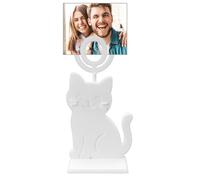 Supporto per numero di tavolo - Clip per pannello a forma di gatto porta note decorativo | Espositore per biglietti per sala da pranzo, organizzazione di eventi, tavolo da hotel, decorazione da tavolo