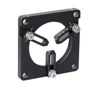 Supporto per obiettivo ottico, supporto universale coassiale autocentrante, filettatura interna SM2, spessore di montaggio < 5 mm, struttura in lega di alluminio, ideale per la ricerca scientifica