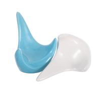 Supporto per ocarina da 2 pezzi: base in ceramica per ocarina per strumenti a