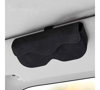 Supporto per occhiali da sole con visiera parasole per auto, custodia universale