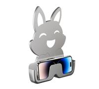 Supporto per occhiali da sole da parete, a forma di coniglio, organizer per occhiali, per bagno, ragazze, casa, guardaroba, donne, mariti